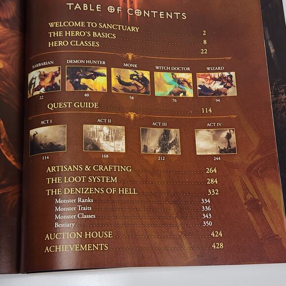 DIABLO III 2012 Loot Action RPG ARPG 444 Page Softcover Strategy Guide Book - Picture 4 of 11